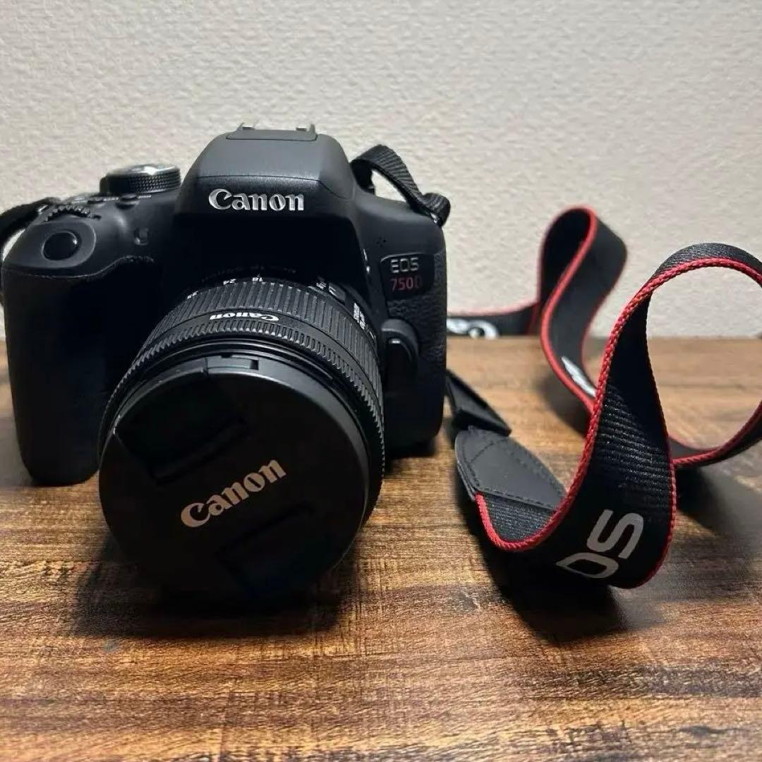 Canon EOS 750D デジタル一眼レフカメラ 保護ケース・充電器付き