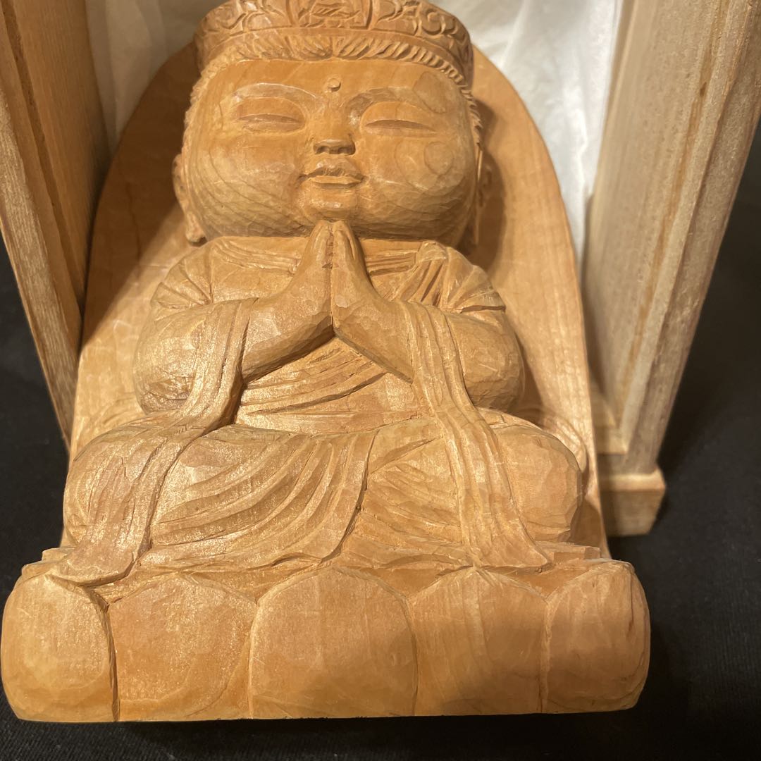 彫刻家　牧田善晴　菩薩