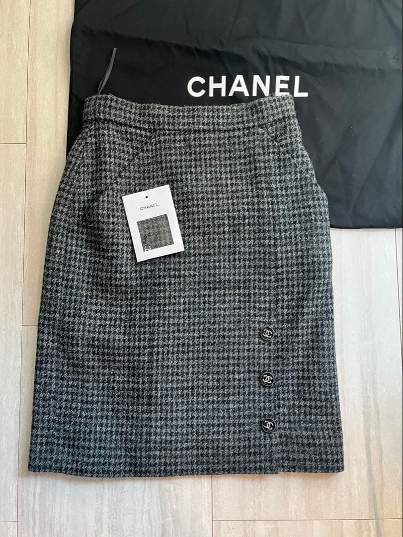最終値下げ2022aw CHANEL スカート　36