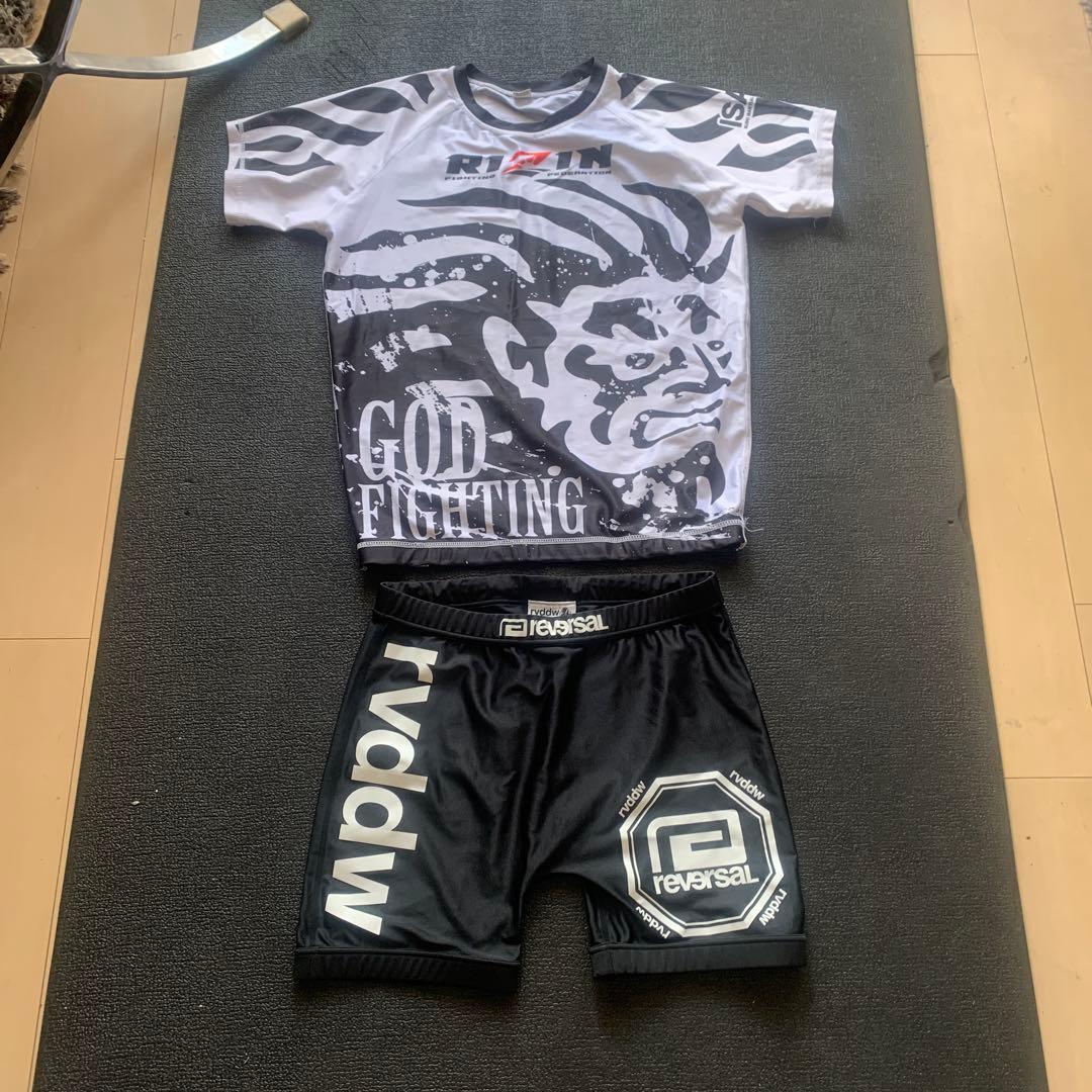 RIZEiZラッシュガード ファイトショーツメンズreversal リバーサル