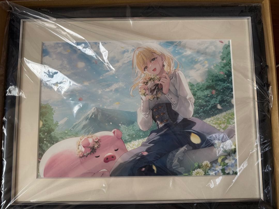 超電撃文庫展　複製原画　豚のレバーは加熱しろ