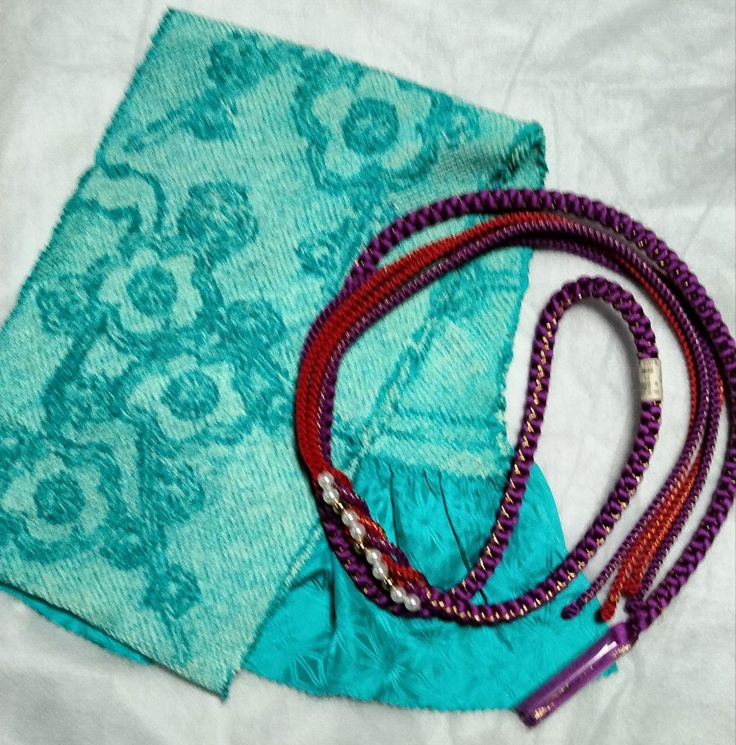 桜_kaa040508　銀通し、振袖、長襦袢、帯、小物フルセット