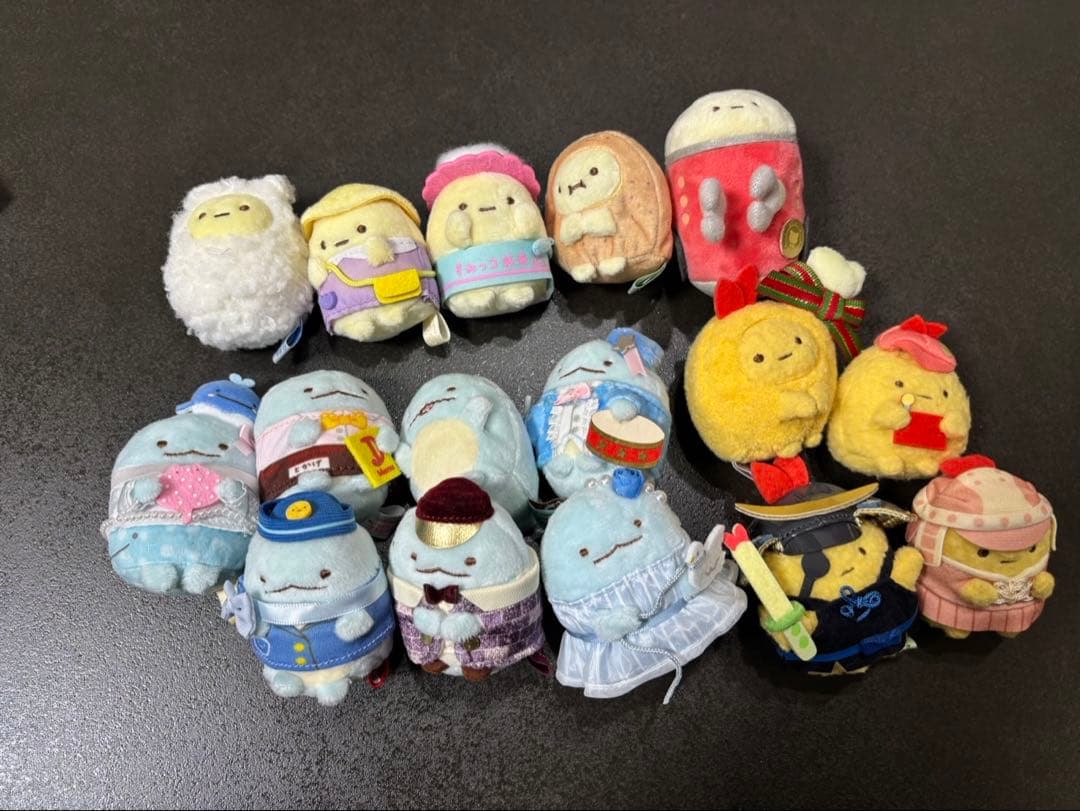 すみっコぐらし　とかげ　えび　たぴおか　てのり　まとめ