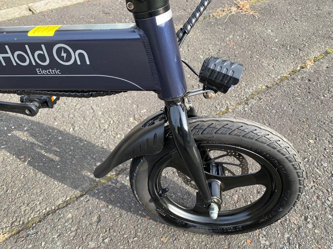 【動作確認済】送料無料 Hold Onディスク折りたたみ電動アシスト自転車 Q1