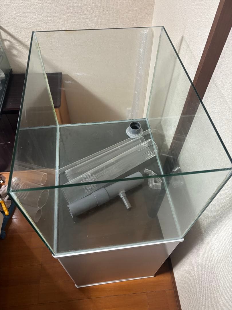 【引取り限定】オーバーフロー水槽　W60 D45 H45