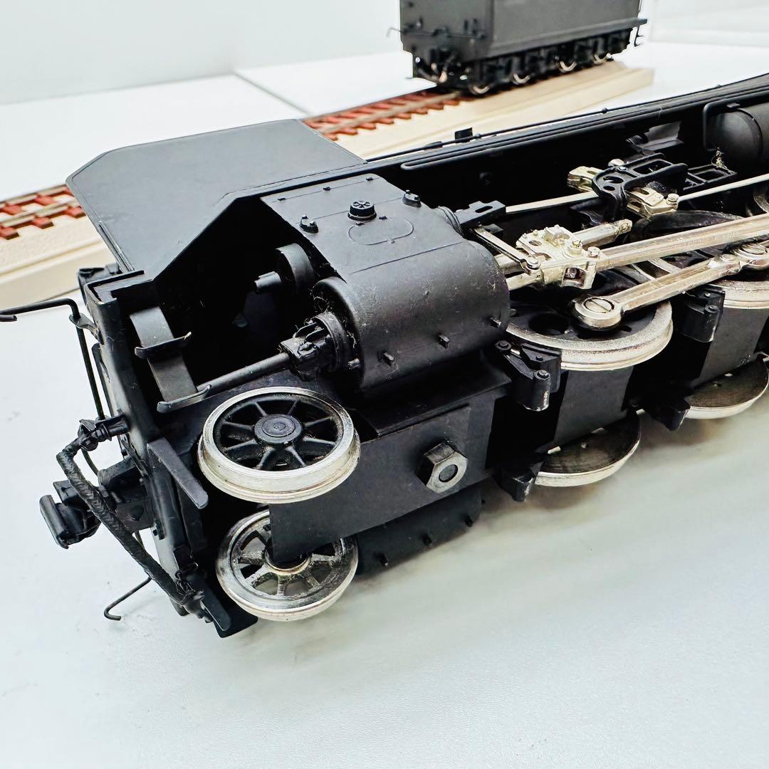 1/42スケール　D51型式蒸気機関車模型　ケース付