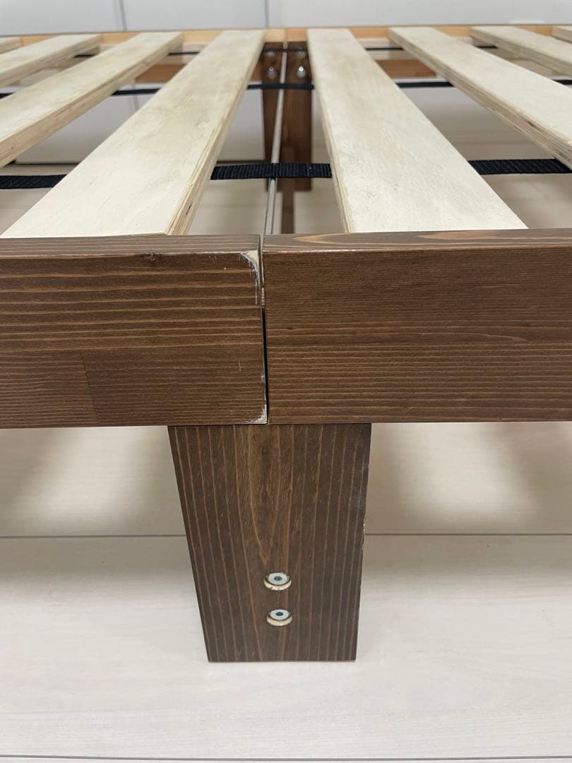 【送料無料】　ニトリ　木製ベッドフレーム