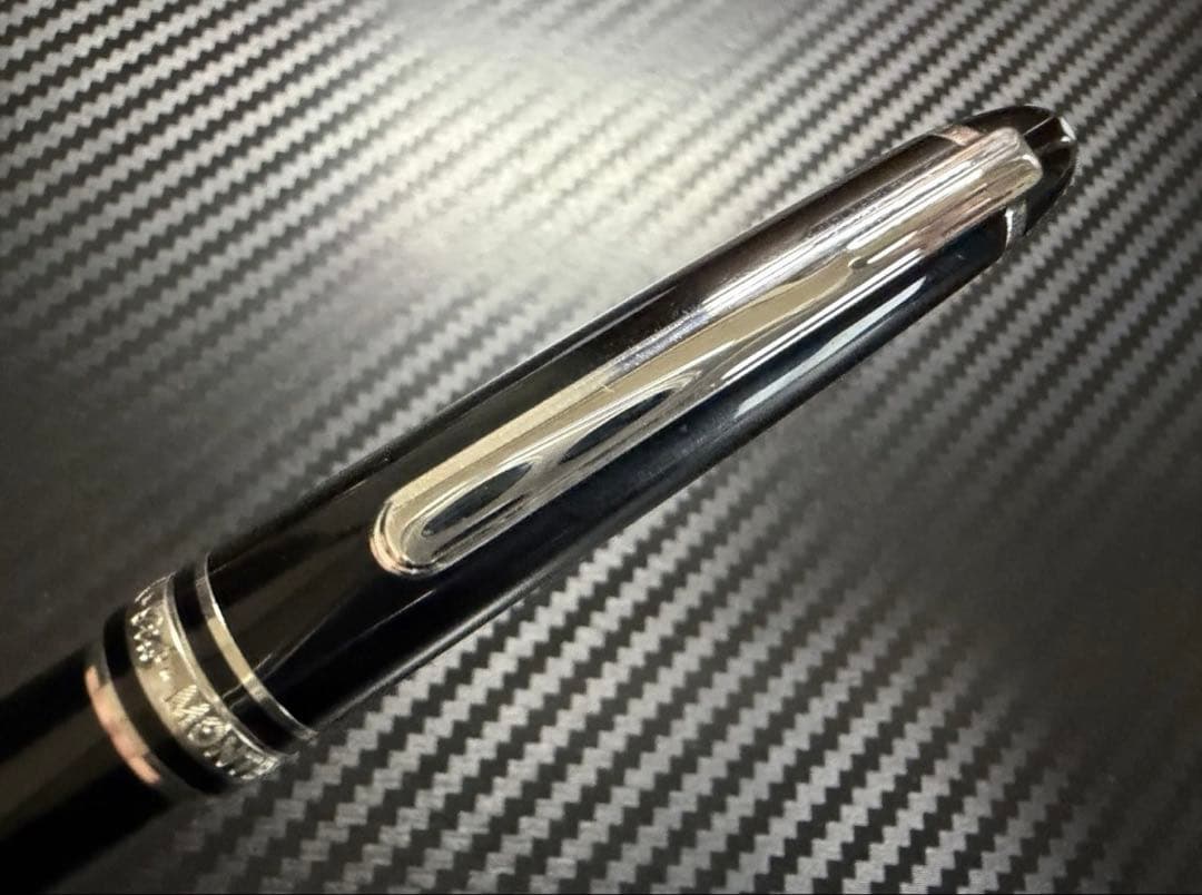 極美品 モンブラン マイスターシュテュック P164 ボールペン プラチナライン