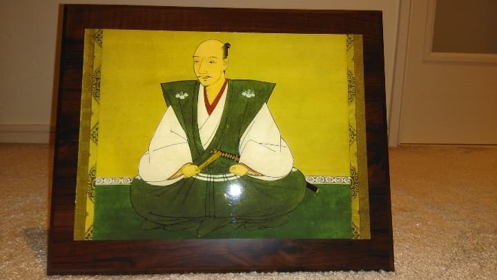 織田信長　長興寺　紙本著色織田信長像　高精細　木製　ウッドプレート　非売品