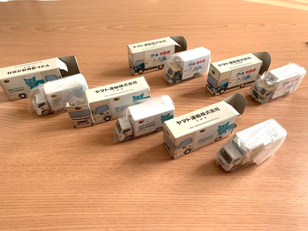 【非売品 新品 未開封 まとめ売り】ヤマト運輸 ミニカー×5台　+ ミニカー4台