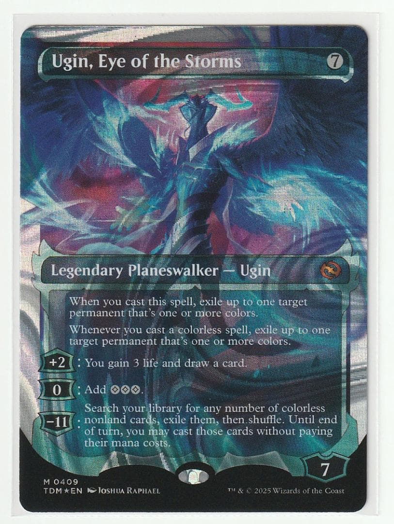 嵐の目、ウギン ハロー・Foil 409 ショーケース 英語版 1枚