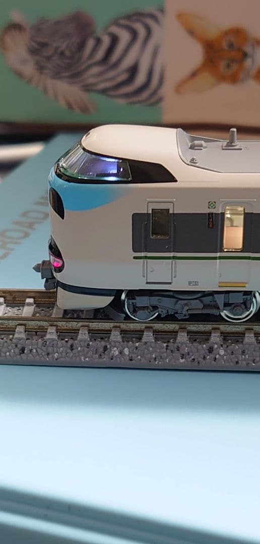 JR 287系 パンダくろしお Smileアドベンチャー 車掌室点灯 KATO