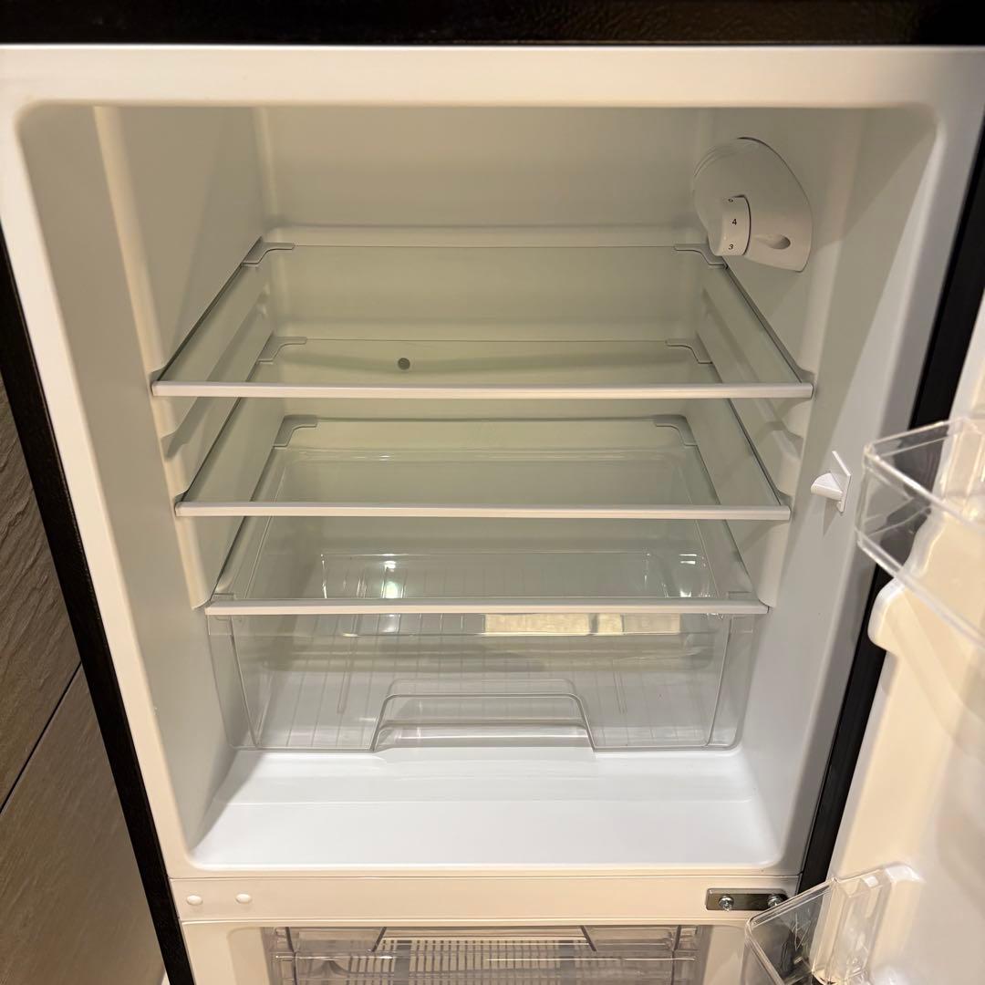 【東京23区送料無料‼️】アイリスオーヤマ冷蔵庫142L✨2021年製✨人気の黒♠️