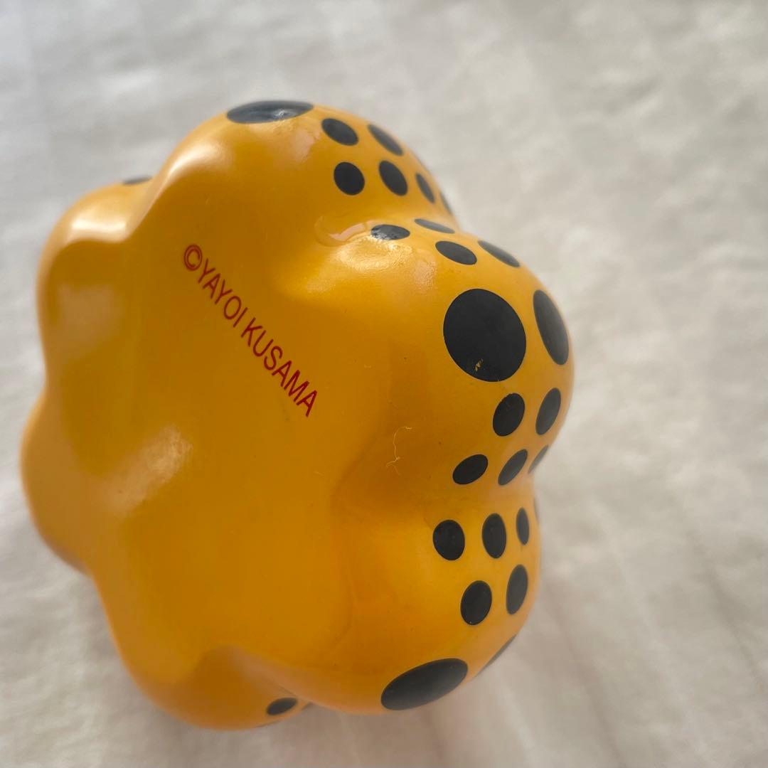 草間彌生　かぼちゃ　南瓜　オブジェ　ペーパーウェイト　廃盤品