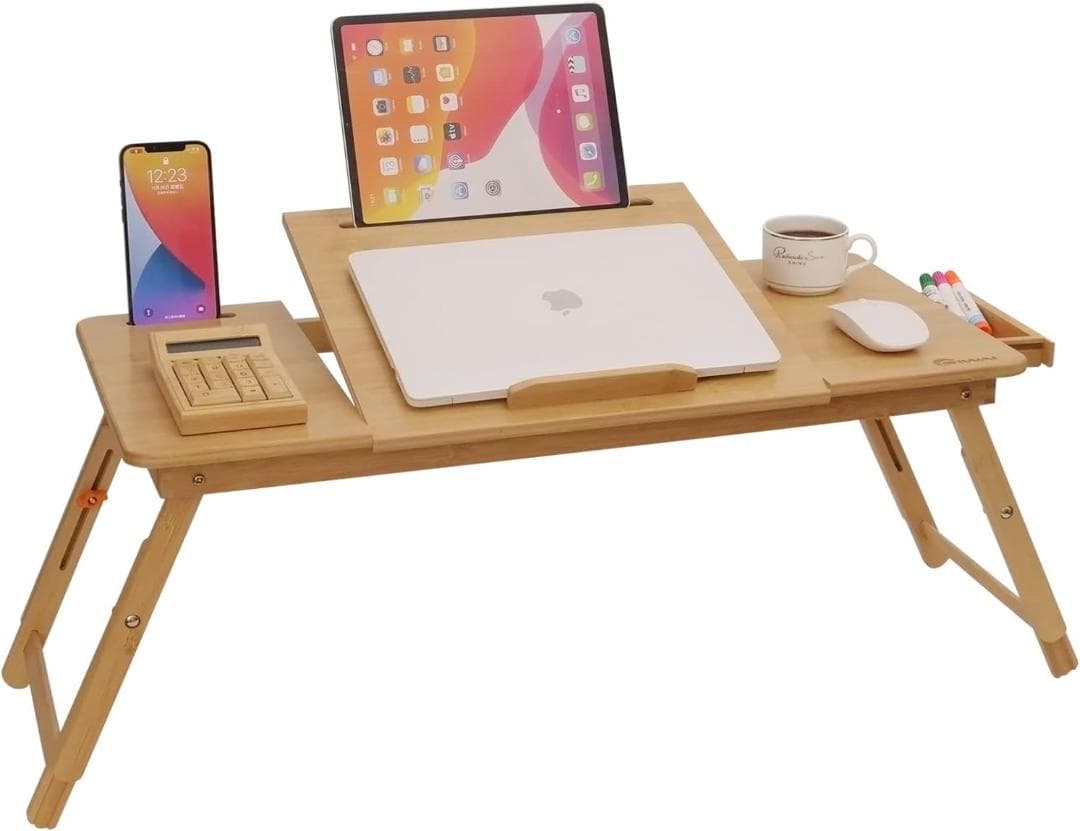 ノートパソコンデスク OIWAI ベッドテーブル (73*35cm)