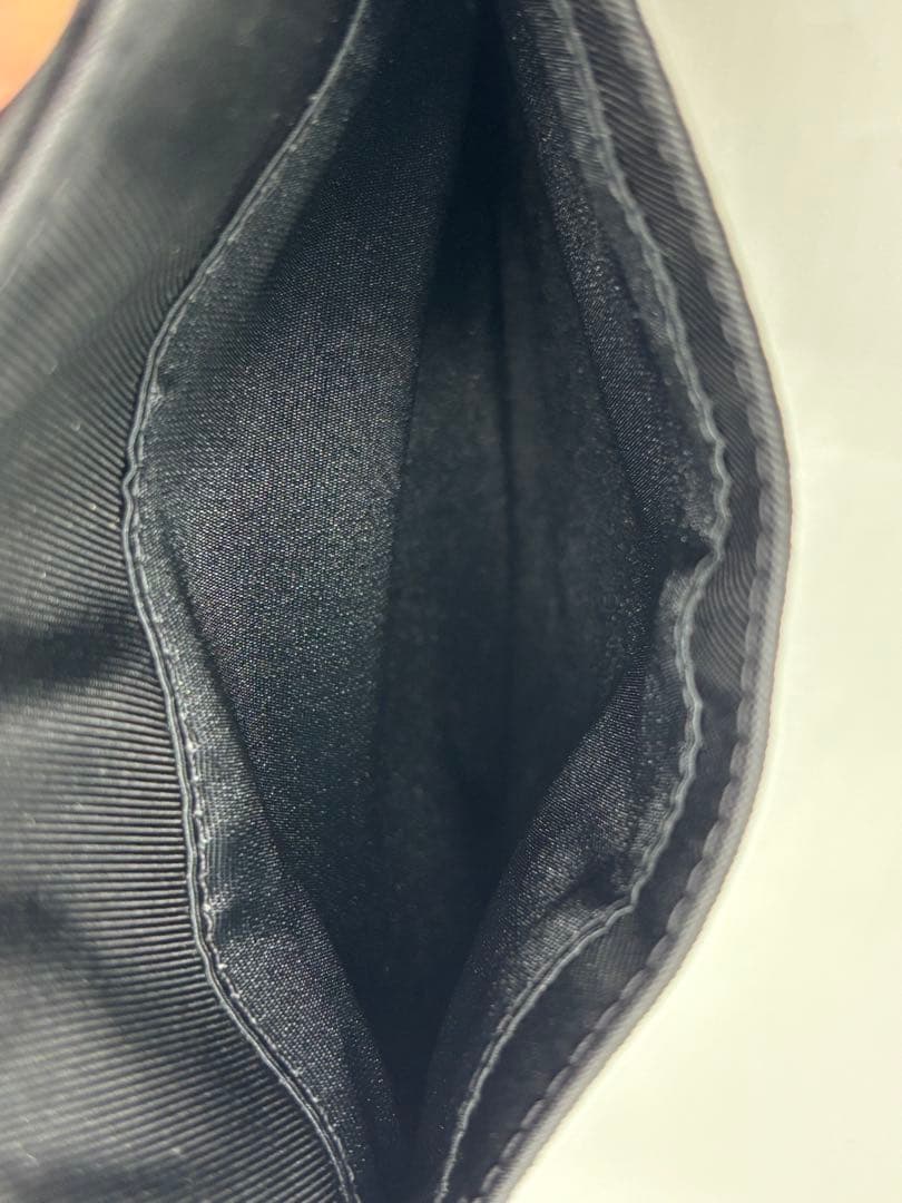 美品✨ブラックレーベル メッセンジャー ショルダーバッグ ノバチェック 黒