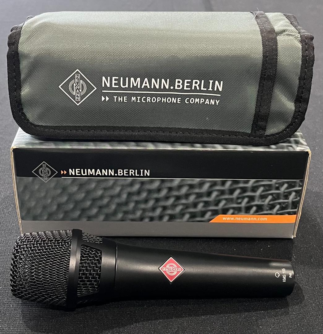 訳アリ特価美品！NEUMANN/ノイマン KMS105 BK +もう1本