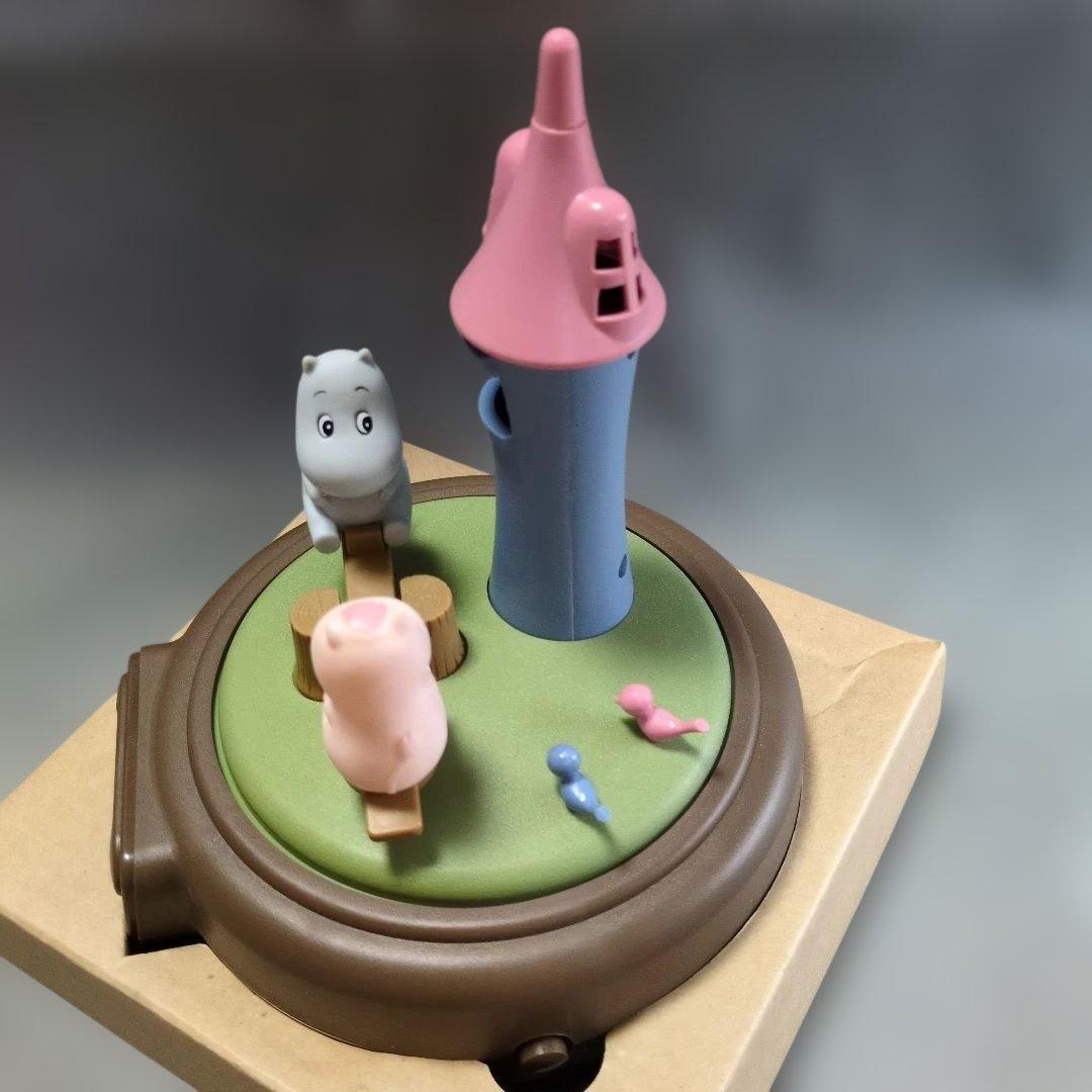 ❤️ジャンク品❤️未使用 廃盤品 Moominムーミンオルゴールクロック