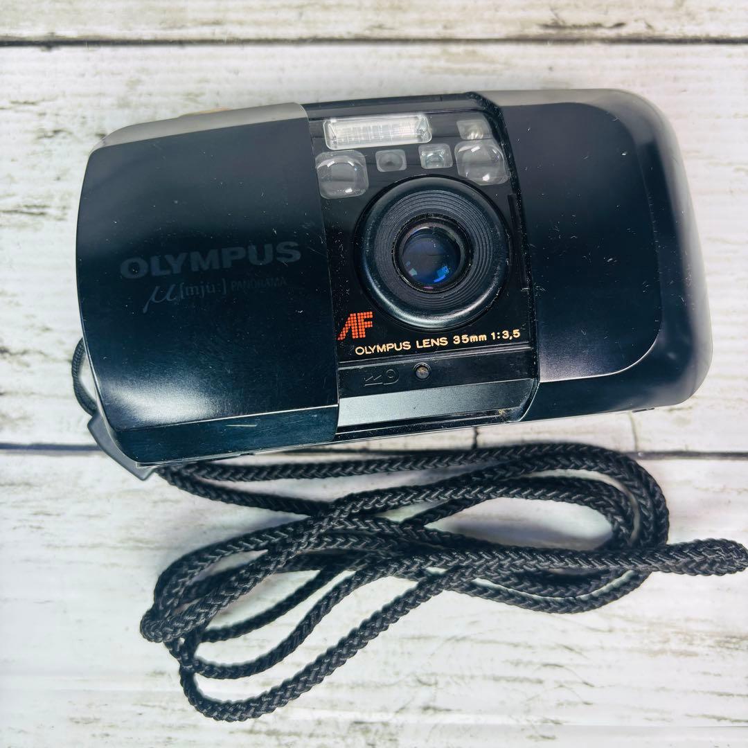 【動作良好】OLYMPUS フィルムカメラ μ [mju] PANORAMA