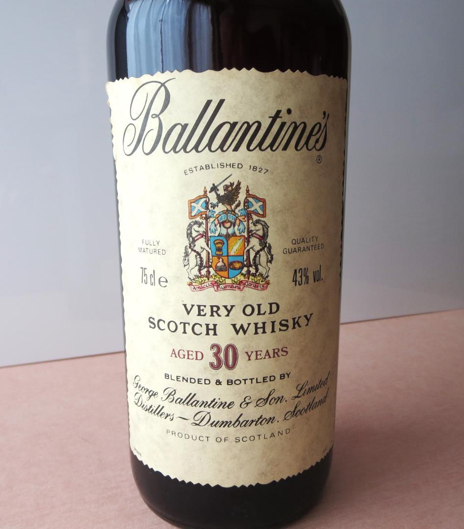 バランタイン３０年　【未開封】