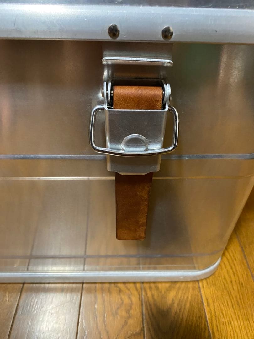 週末限定割引　希少　ダルトン　アルミコンテナ　Lサイズ　旧型　レザー　　コンボイ