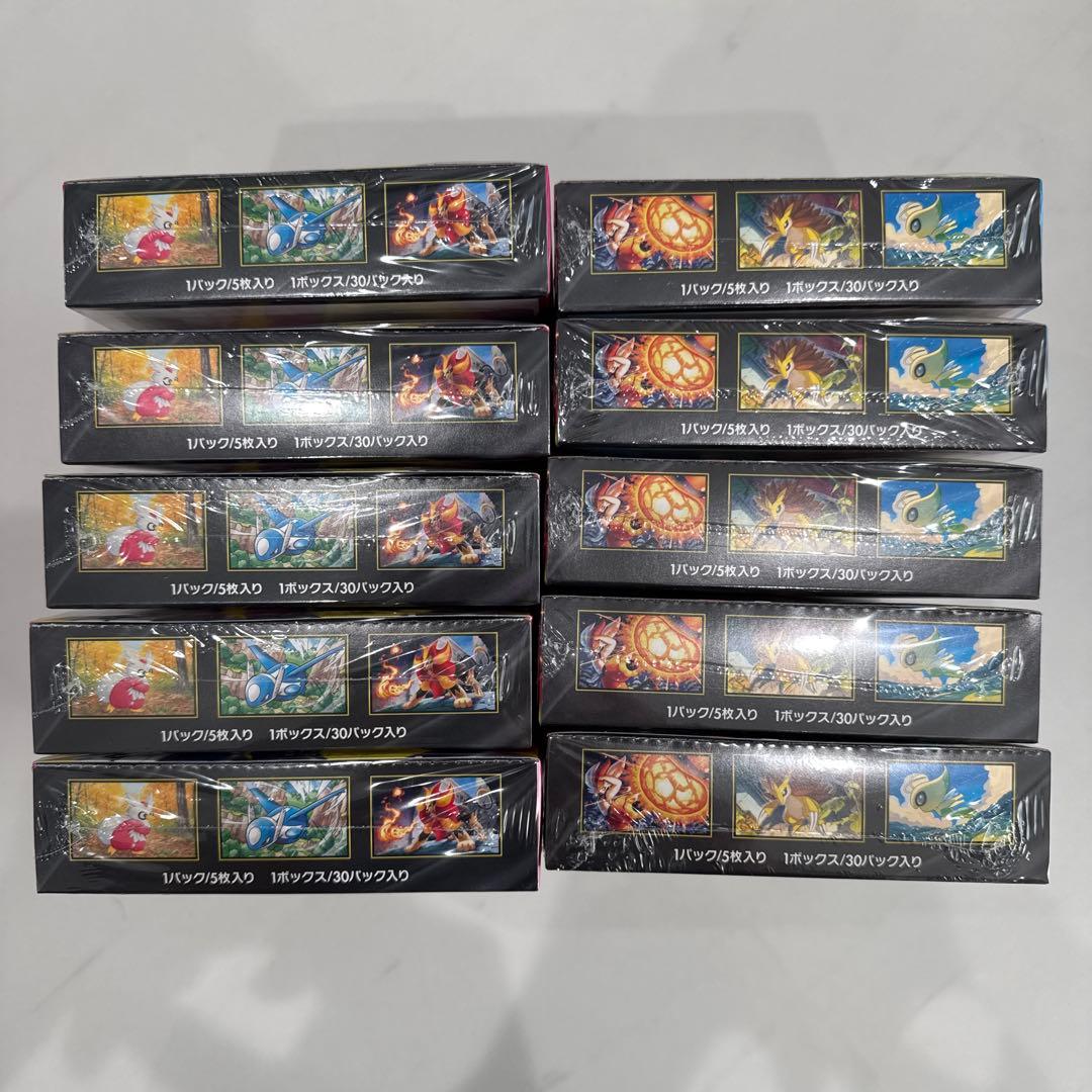 ポケモンカード　新品未開封　シュリンク付きBOXまとめ売り