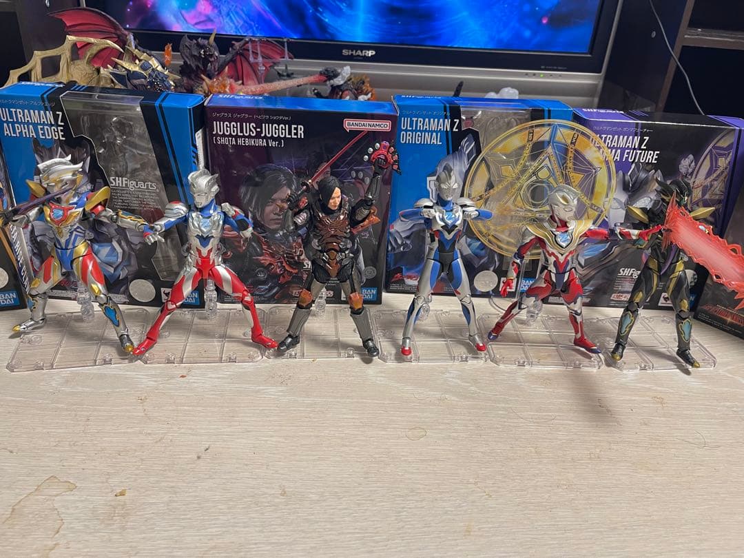 S.H.Figuarts ウルトラマンゼットシリーズ6体セット