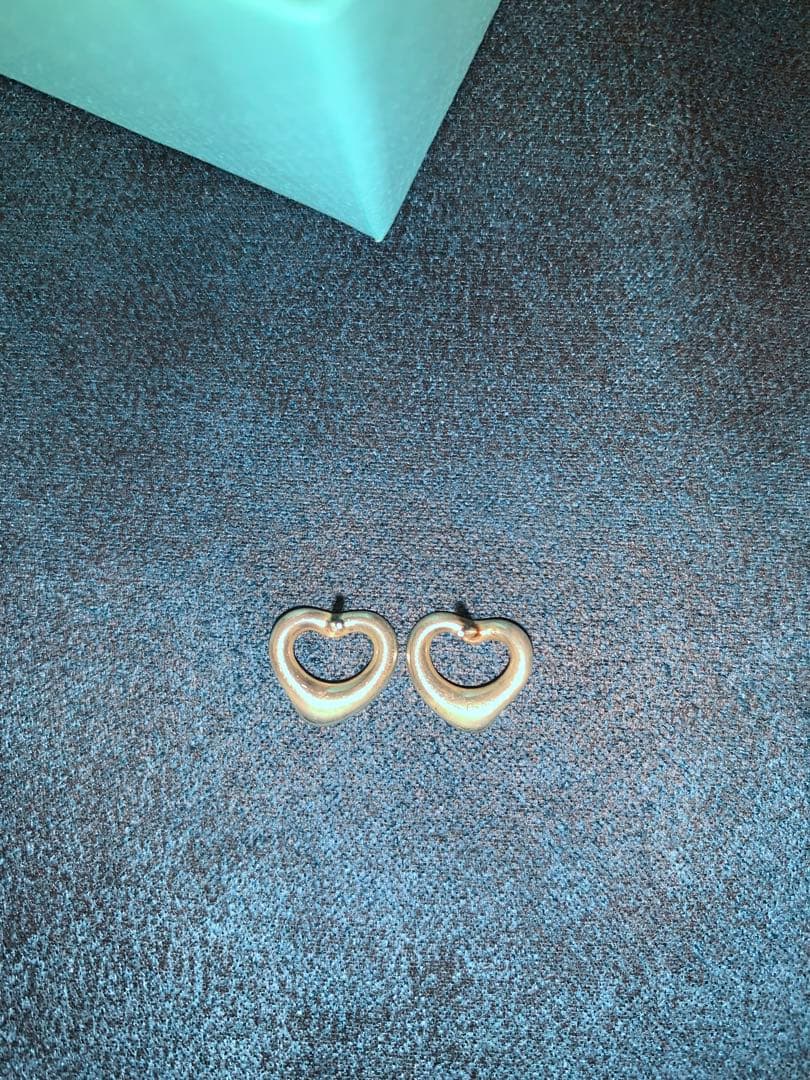 Tiffany オープンハート(シルバー)ピアス