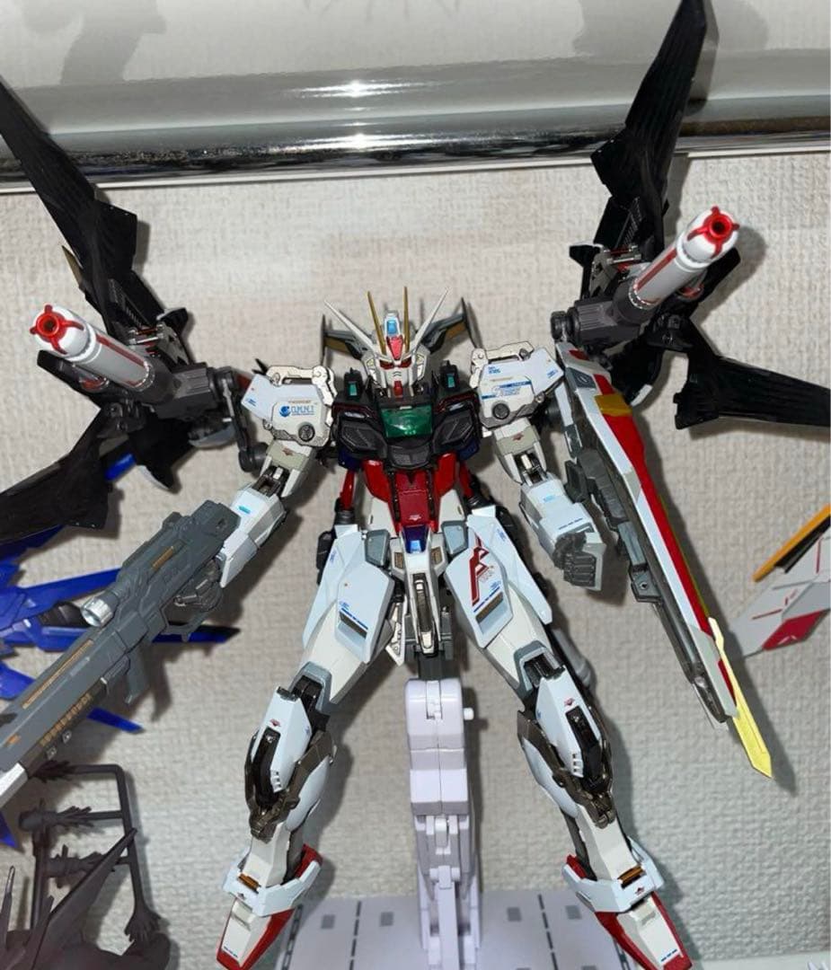 メタルビルド　ストライクガンダム　ライトニングストライカー　ランチャー　ソード