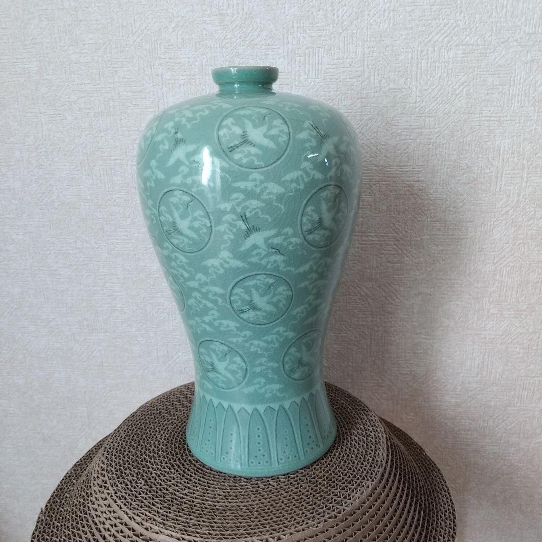 韓国陶窯 東谷 金正黙 花瓶