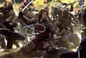 映画　ラストサムライ　より　　証明書付き　トム・クルーズ　直筆サイン入りフォト