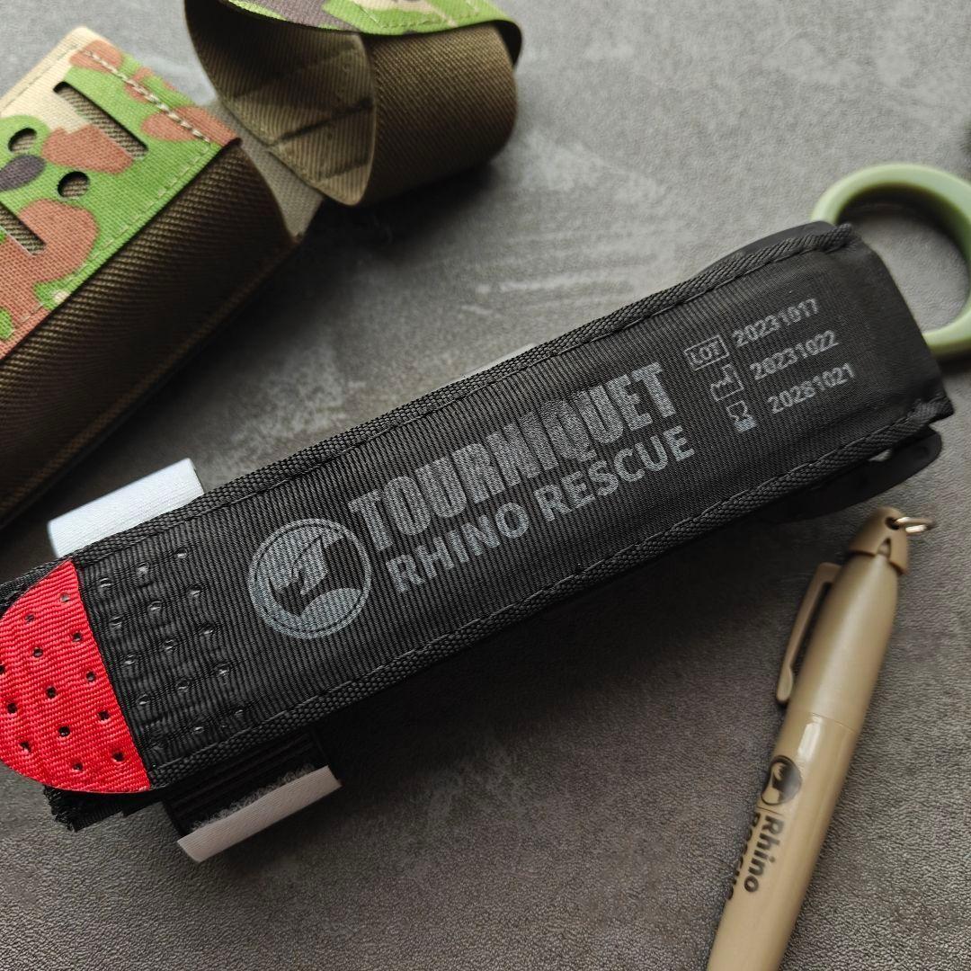 新品実物 米国FDA認証 RHINO TACTICAL 止血帯セット JSDF