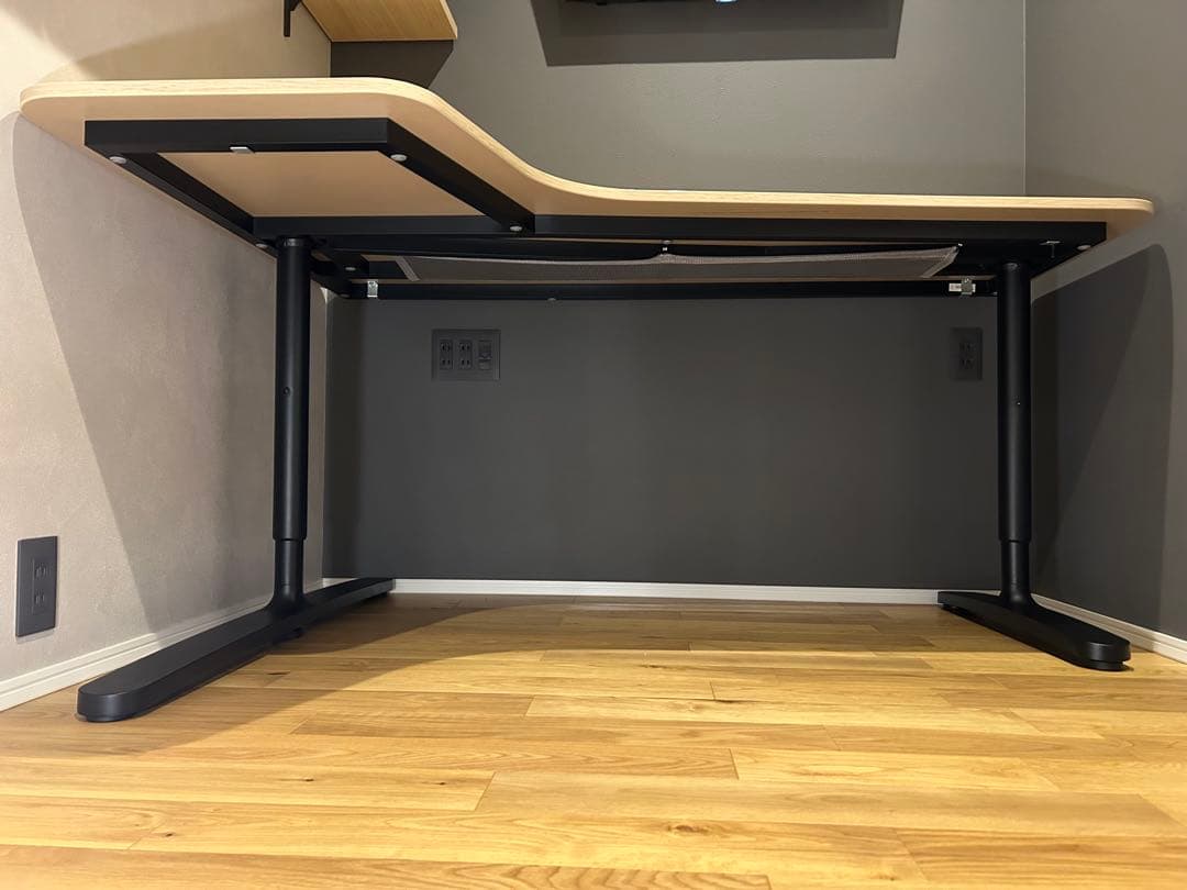 【別料金で発送可能】IKEA BEKANT イケア　ベカント　コーナーデスク