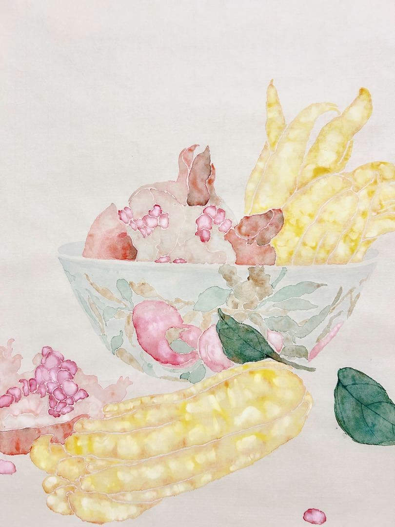 国画  没骨画  日本画