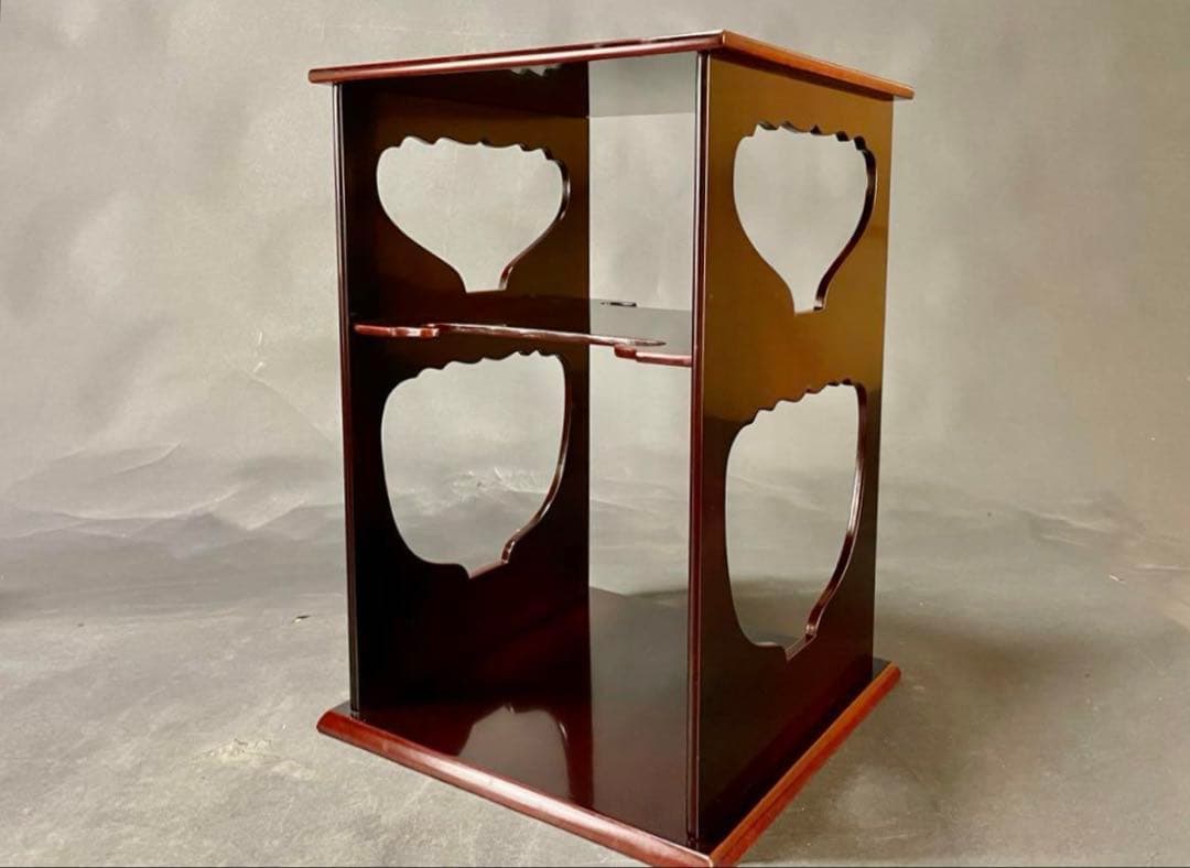 割引❣️ 「母」武野紹鴎好 水指棚 紹鴎水指棚 元箱 茶道具 （F1）