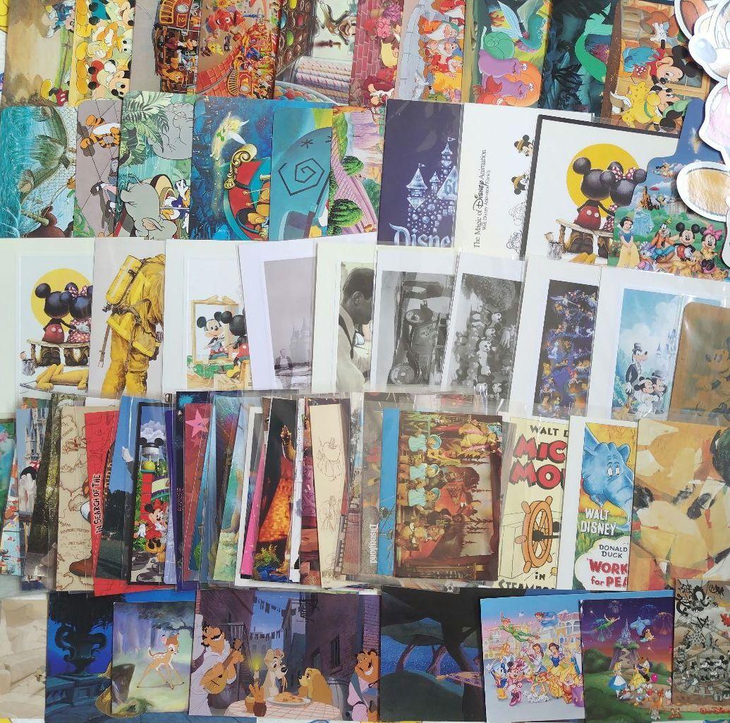 海外ディズニーポストカードまとめ売り　大量100枚以上