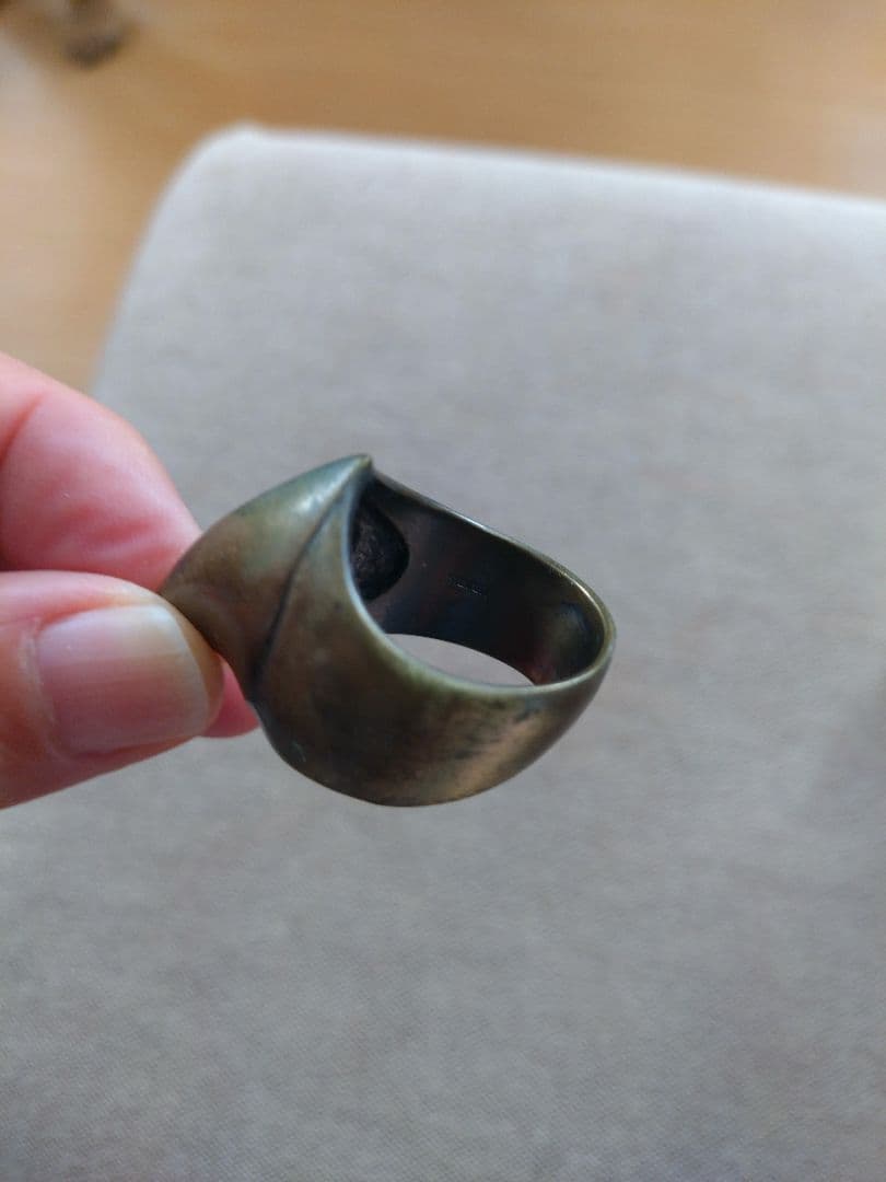 ビューティビースト　シルバーコーティング薔薇の棘デザインのリング