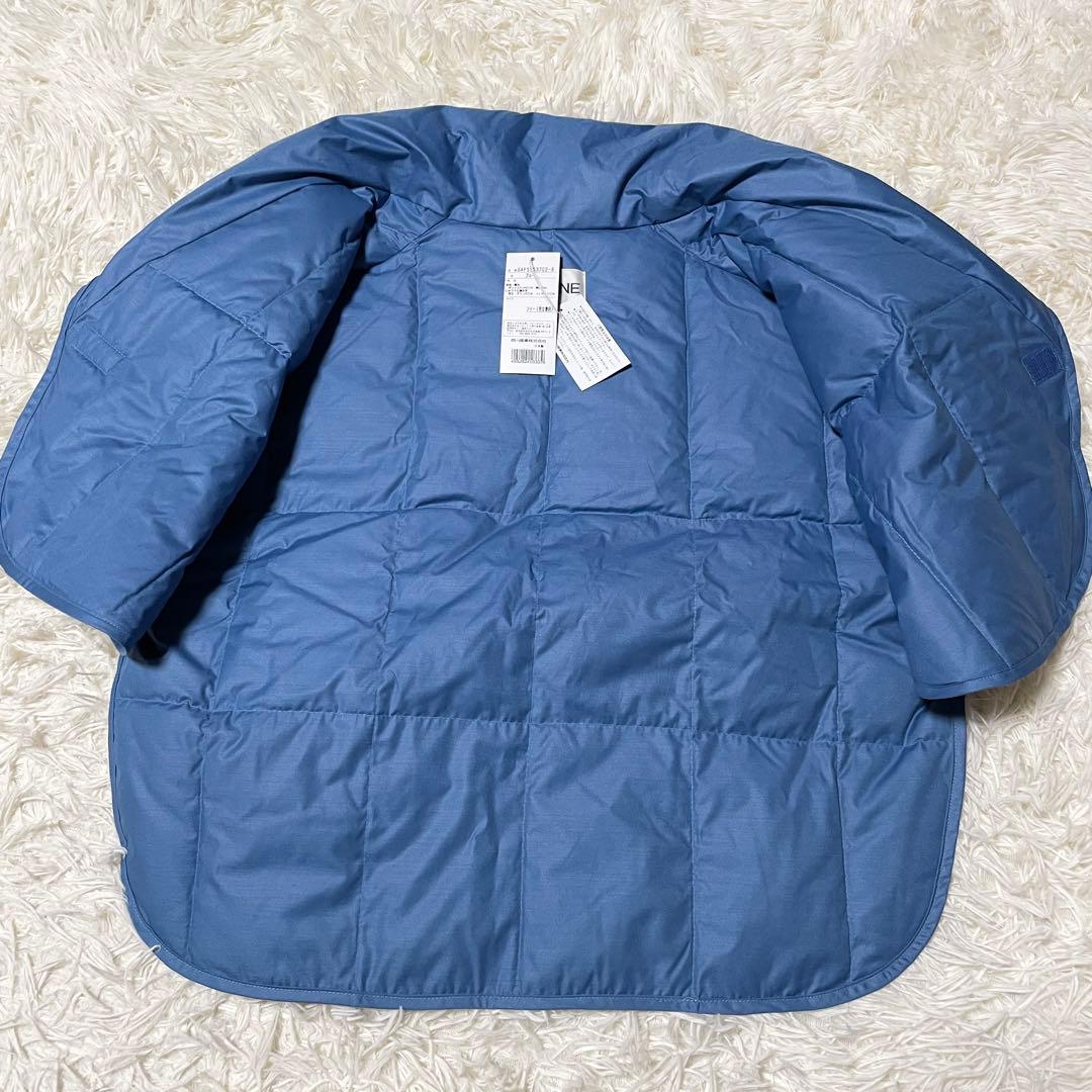 【えみ】セリーヌ ちゃんちゃんこ ダウンベスト ペイズリー 肩当て 西川