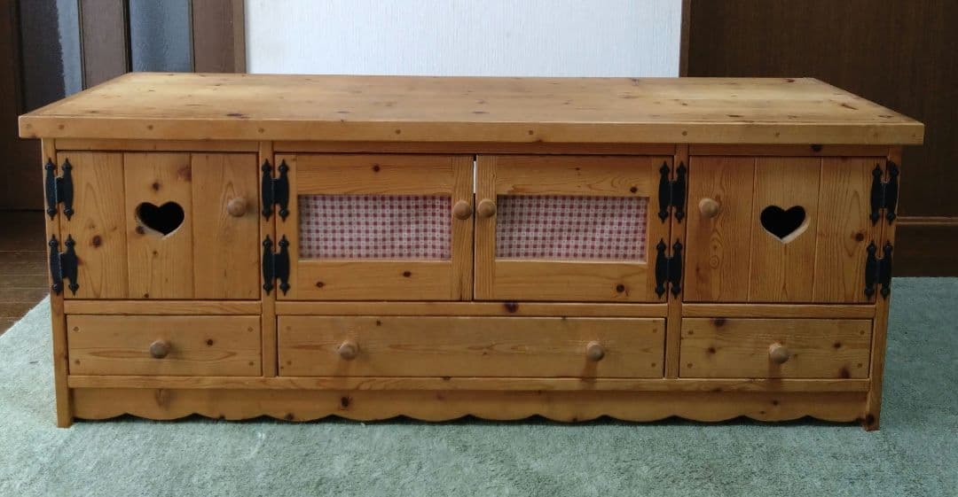 カントリー家具　テレビ台　テレビボード　ハンドメイド