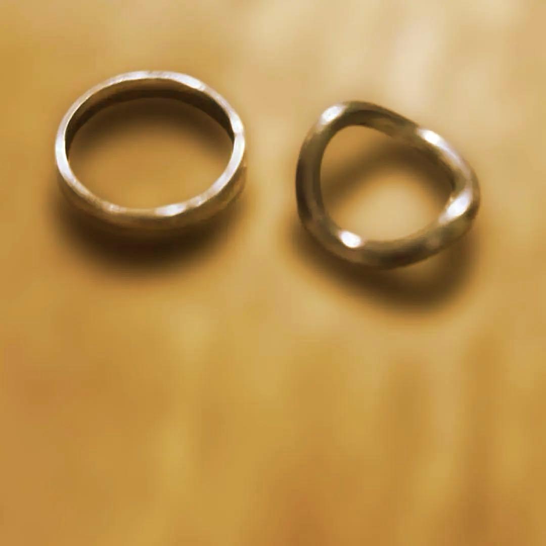 38,000円 アパルトモン購入 シルバー2リングセット