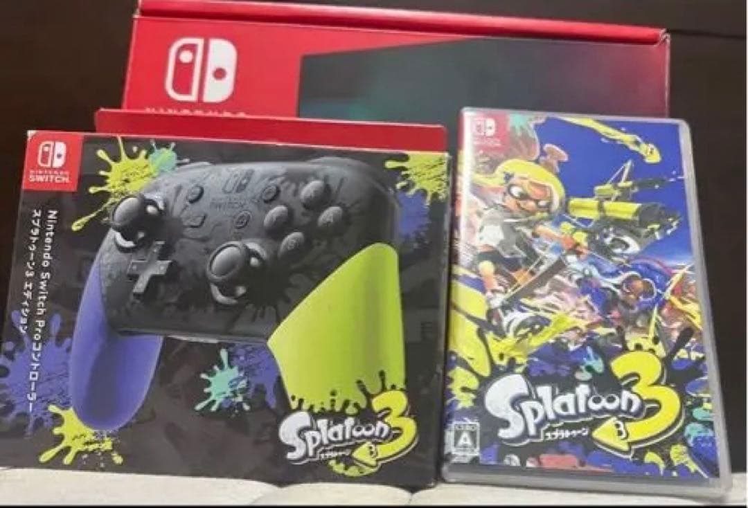 任天堂Switch スプラトゥーン3ソフト＆コントローラーセット