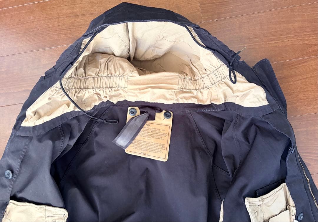 テンシー Ten-c テンペスト アノラックジャケット 黒 50