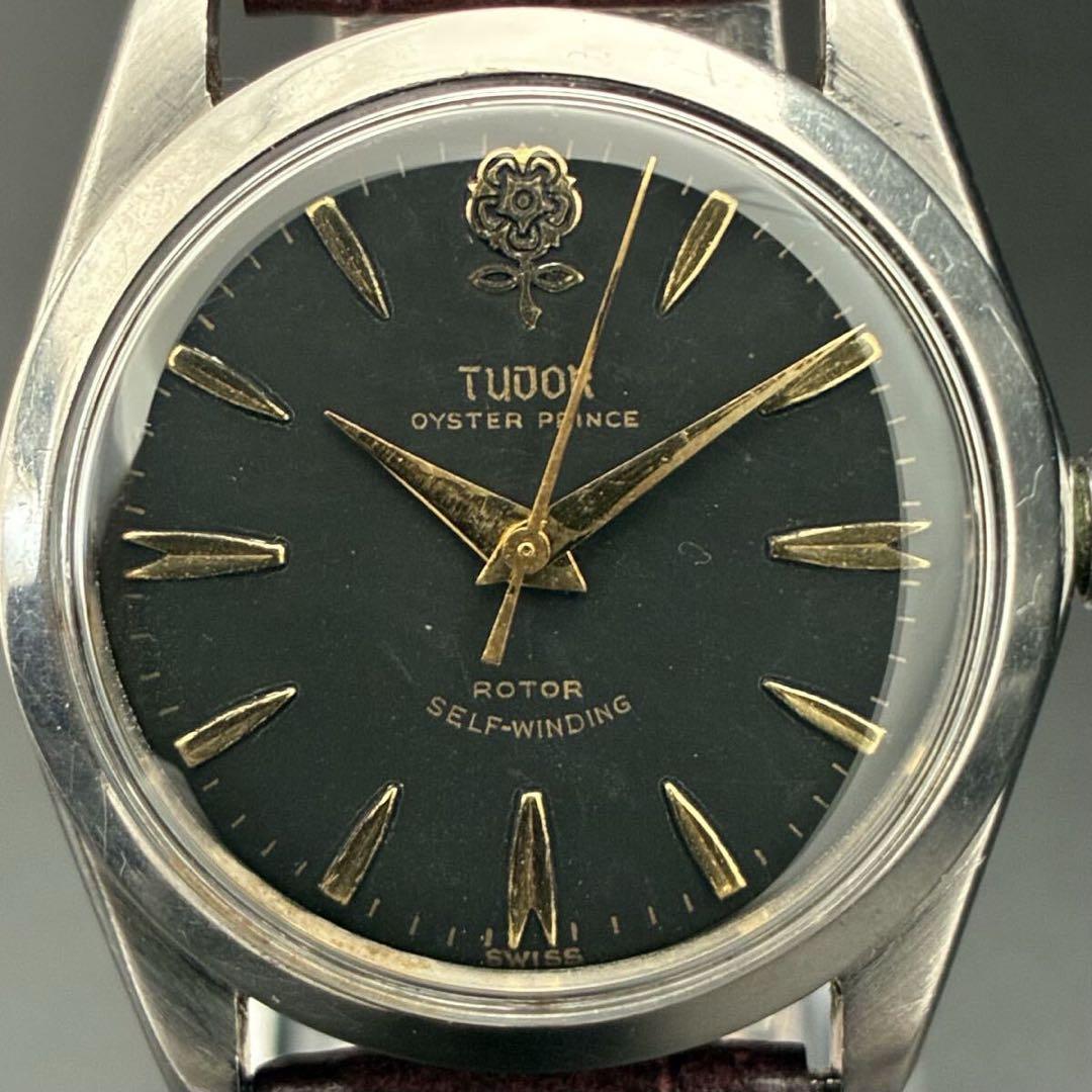 【高級】チュードル/60’s/メンズ腕時計/オイスター/プリンス/34㎜/自動巻