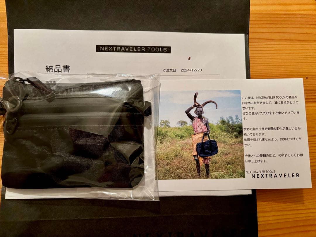 アジパーク　新品未使用 NEXTRAVELER マルチウェイウォレット