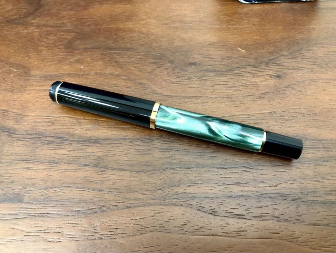 ＃ペリカン・万年筆　ヤナセ・ボールペン　2点セット