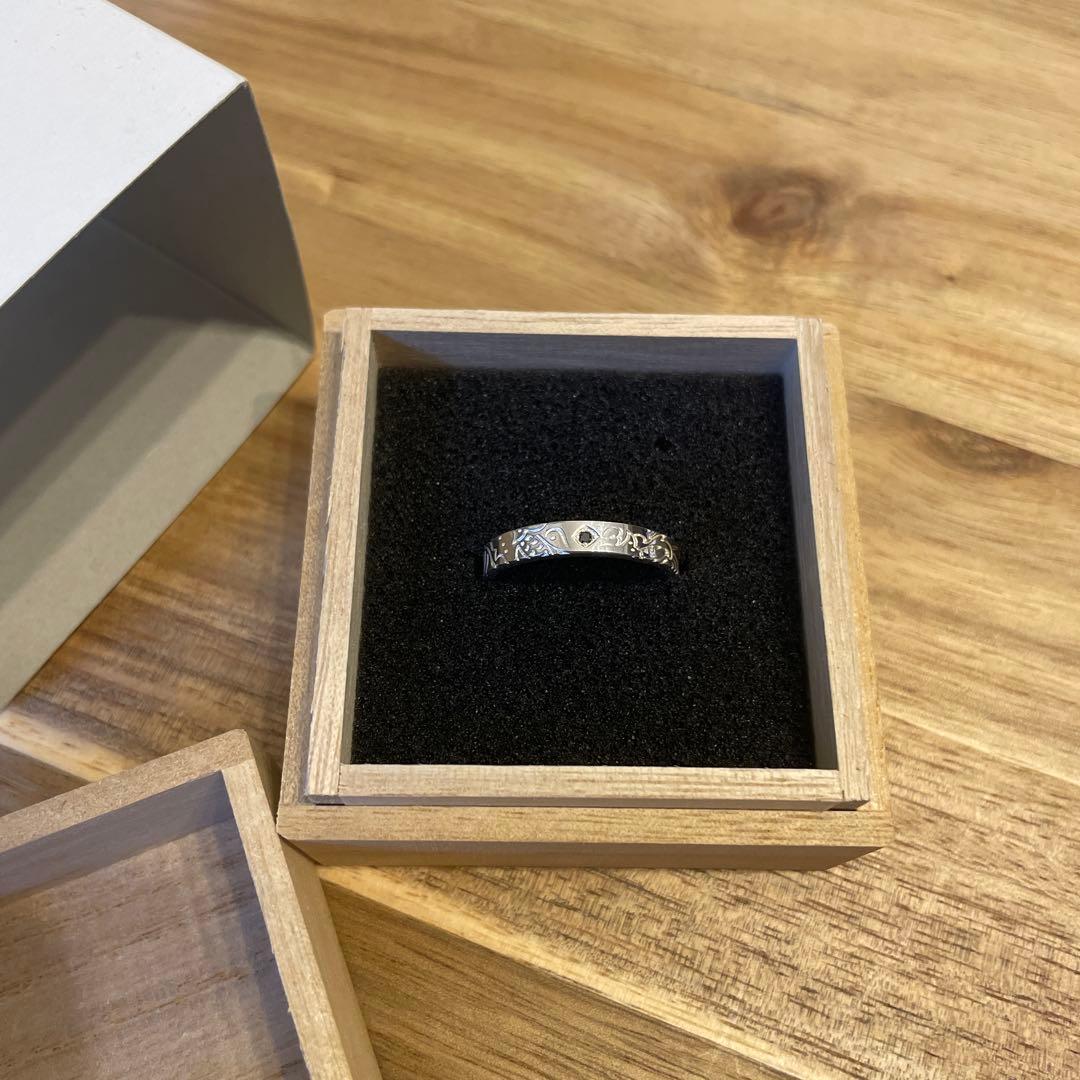 鬼滅の刃 シルバーリング 木製ボックス付き