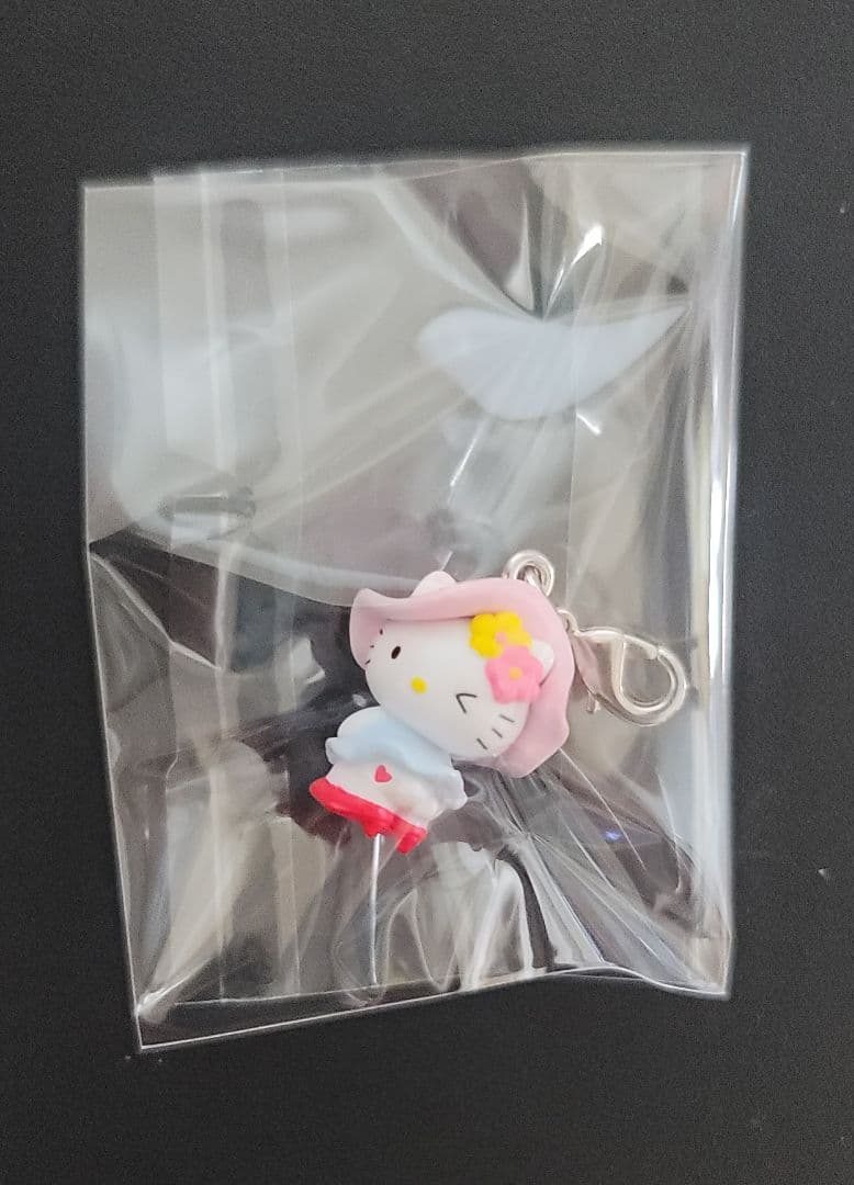 レア ご当地キティ　東京限定　銀座カンカン娘　ファスナーマスコット 2007年