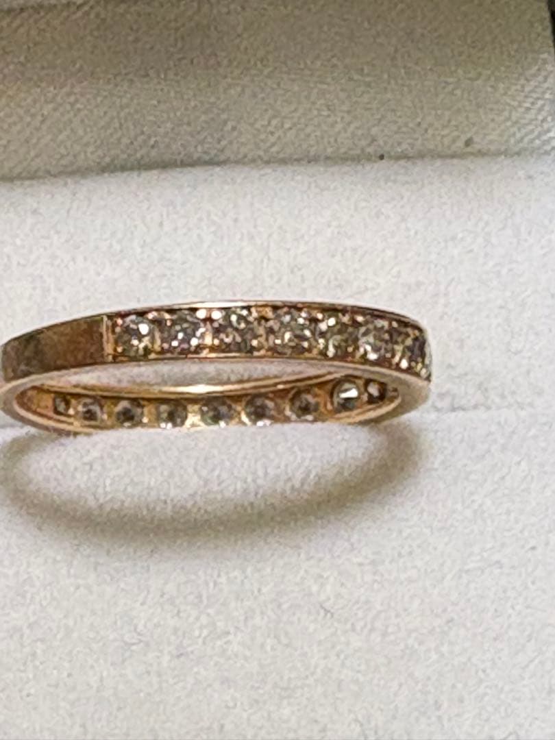 k18 エタニティリング0.7ct