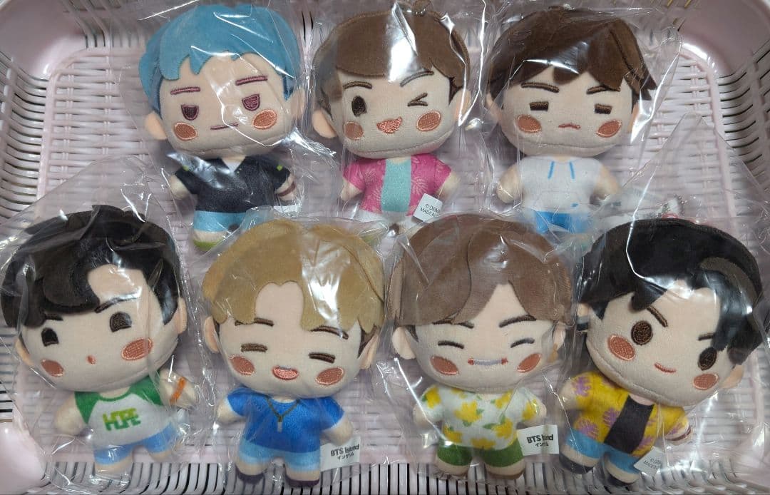 BTSインザソム✕しまむら マスコットチャーム 全７種（コンプリート）