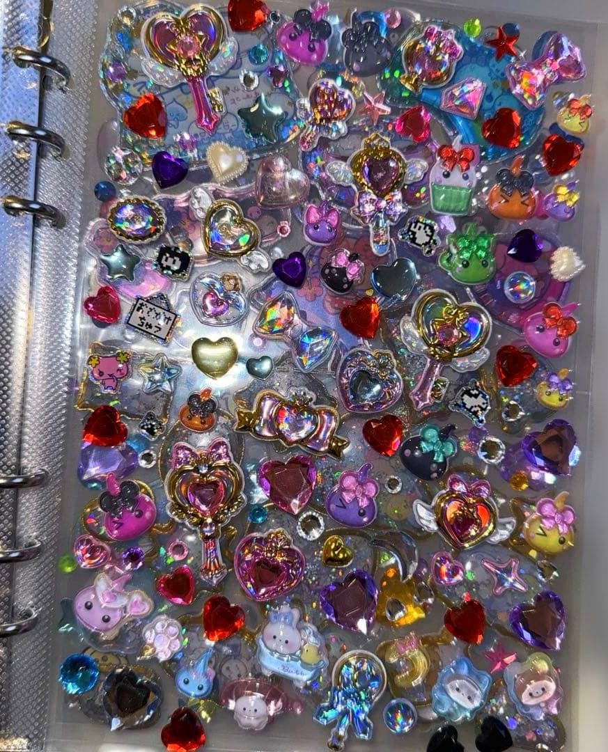 正規品のみ‪‪❤︎‬A5キラキラデカシール帳完成品‪‪❤︎‬